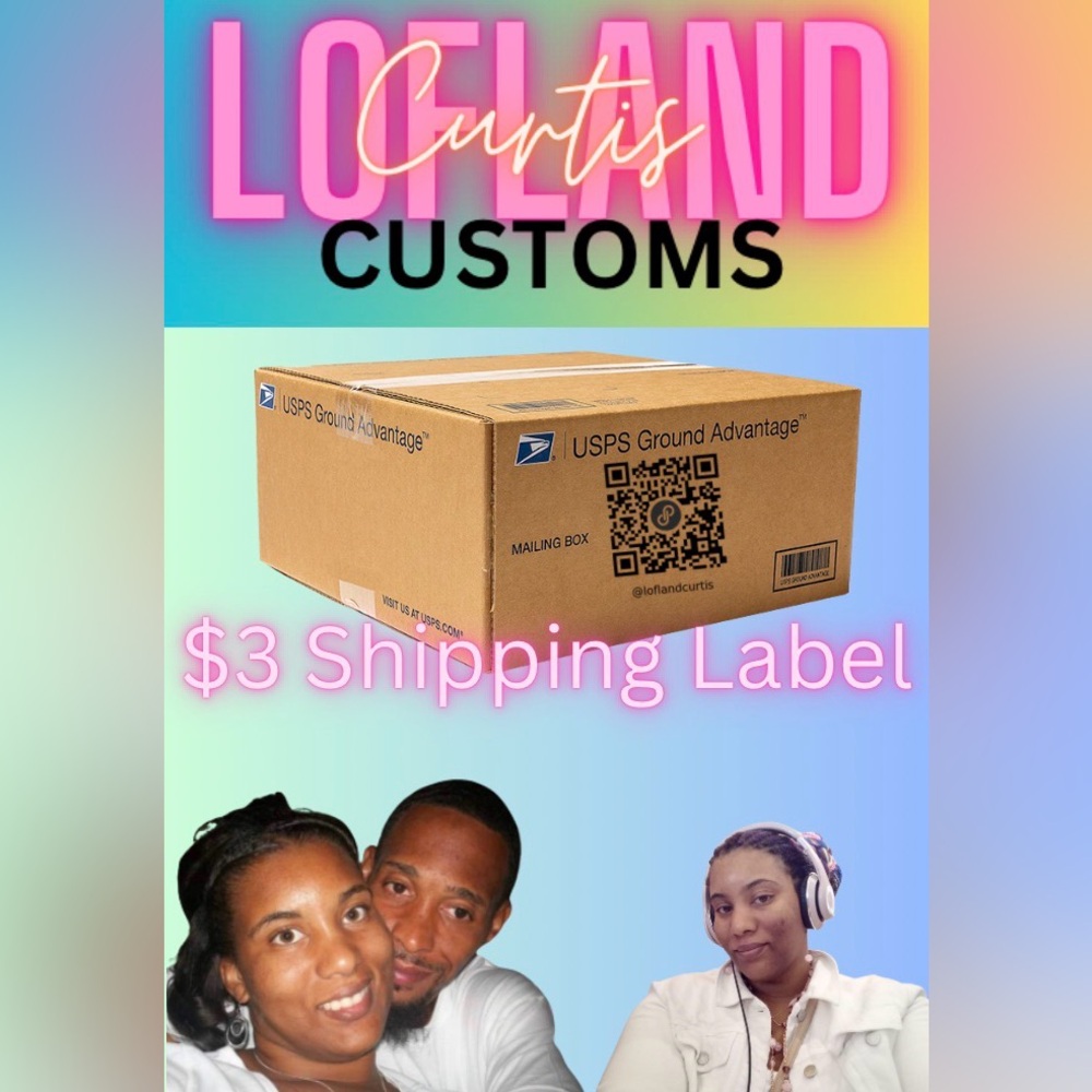 USPS Ground Advantage Shipping label